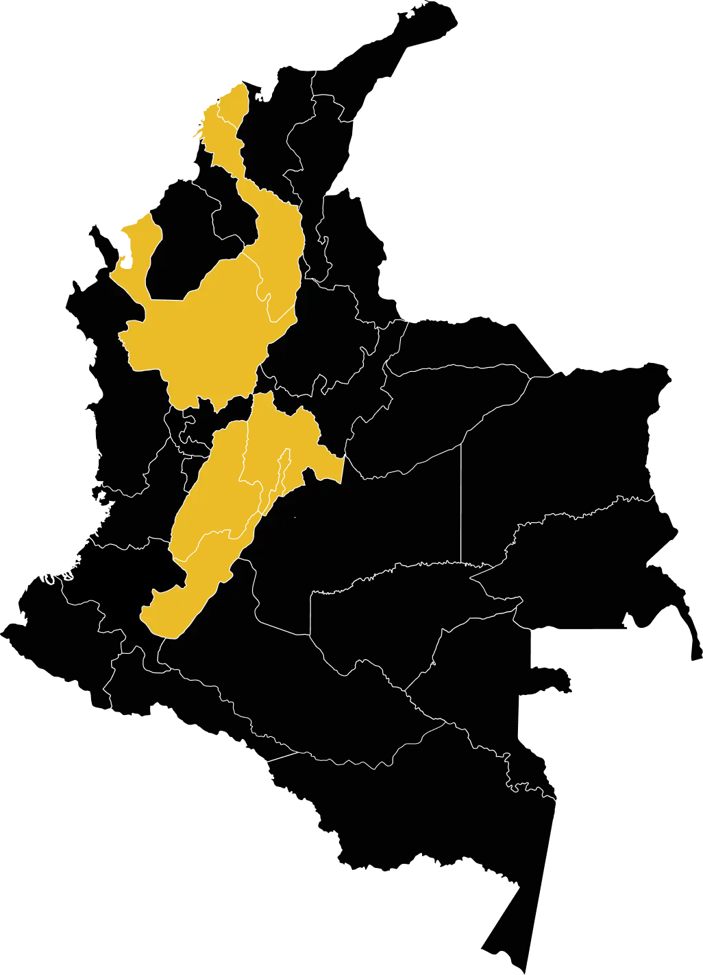 Mapa Colombia